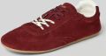 ALOHAS Sneaker van leer met vetersluiting en rubberzool - Bordeaux