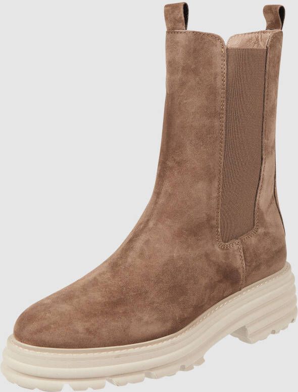 Alpe Chelsea-boots van suède