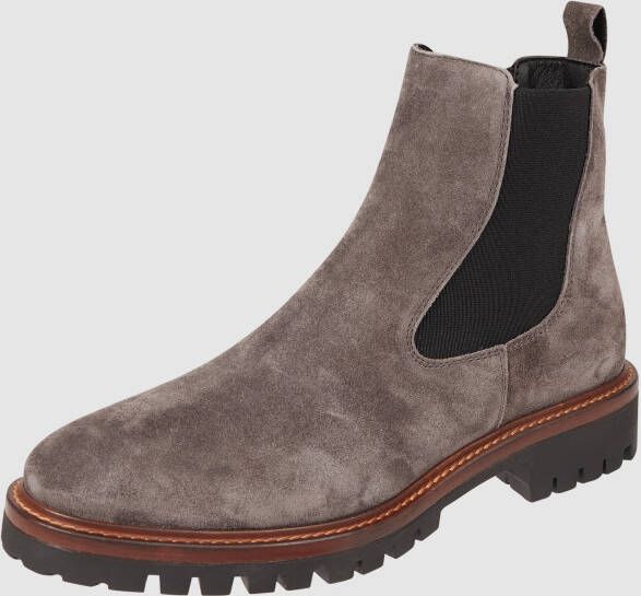 Alpe Chelsea-boots van suède