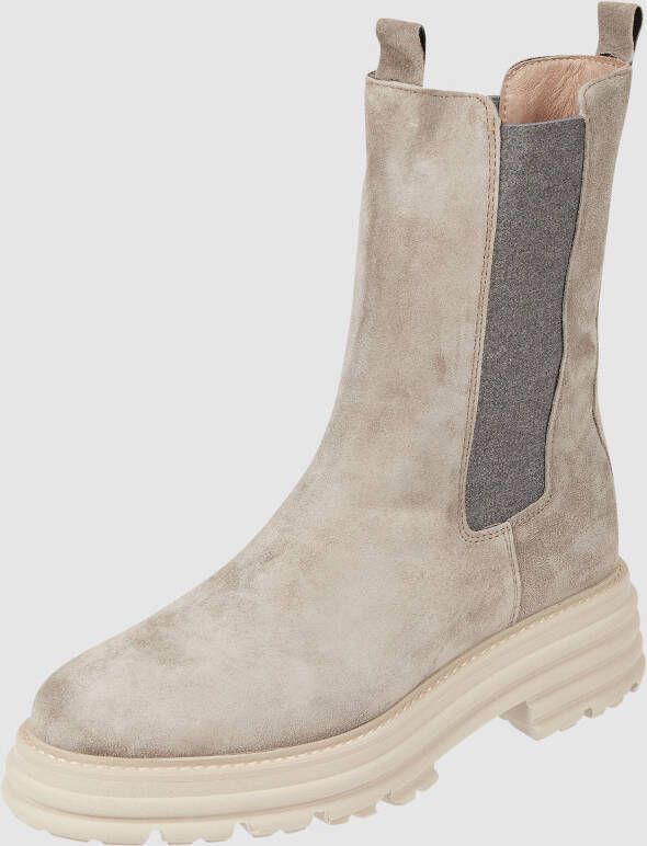 Alpe Chelsea-boots van suède