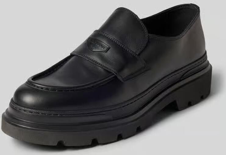 Antony Morato Loafers van echt leer model 'Harvell'