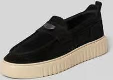 Antony Morato Loafers van leer met labelapplicatie model 'PARROT'