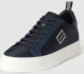 Antony Morato Sneakers met logodetail model 'New Metal' - Marineblauw