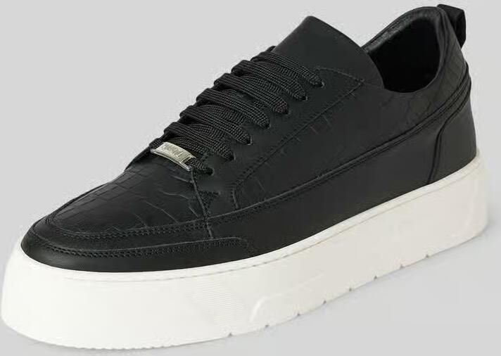 Antony Morato Sneakers van leer met labeldetail model 'FLINT' - Foto 7