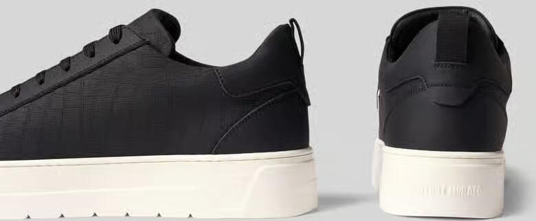 Antony Morato Bold Animal Mmfw01715 Sneakers Heren Leren Sneaker Zwart - Foto 4