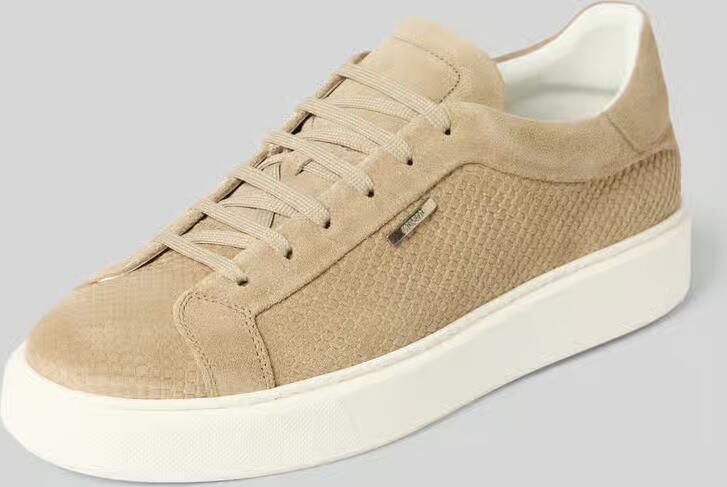 Antony Morato Sneakers van leer met labeldetail Model 'ARTEM'