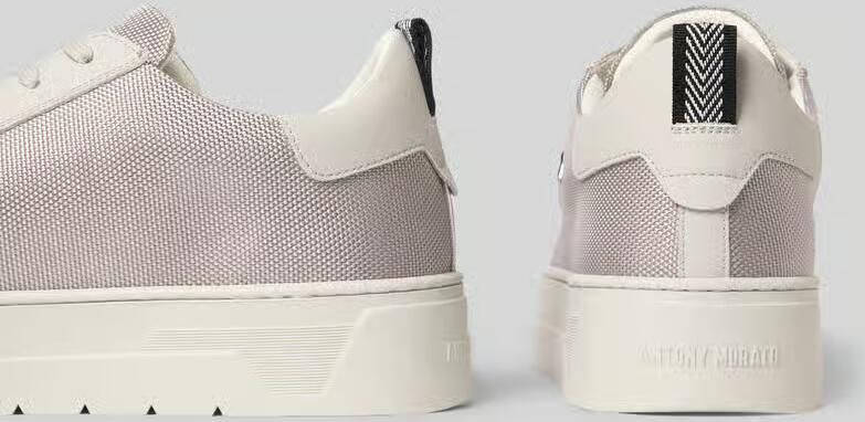 Antony Morato Metal Bold heren sneaker Licht grijs - Foto 8