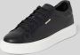 Antony Morato Leren sneakers met labeldetail model 'ARTEM IN TUMBLED LEATHER' - Thumbnail 2