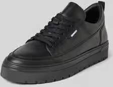 Antony Morato Leren sneakers met plateauzool model 'FLINT IN CALF'