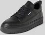 Antony Morato Leren sneakers met plateauzool model 'FLINT IN CALF' - Thumbnail 6