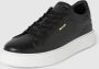 Antony Morato Leren sneakers met labeldetail model 'ARTEM IN TUMBLED LEATHER' - Thumbnail 6