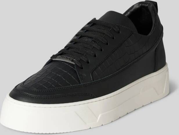 Antony Morato Sneakers van leer met labeldetail model 'FLINT' - Foto 7