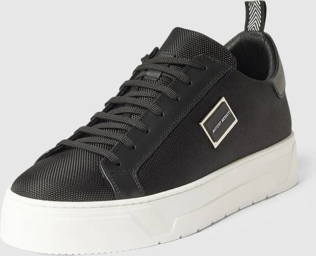 Antony Morato Sneakers met logodetail model 'New Metal'