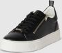 Antony Morato Mmfw01477 Lage sneakers Leren Sneaker Heren Zwart - Thumbnail 4