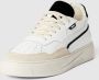 Antony Morato Sneakers van leer met labeldetail - Thumbnail 1