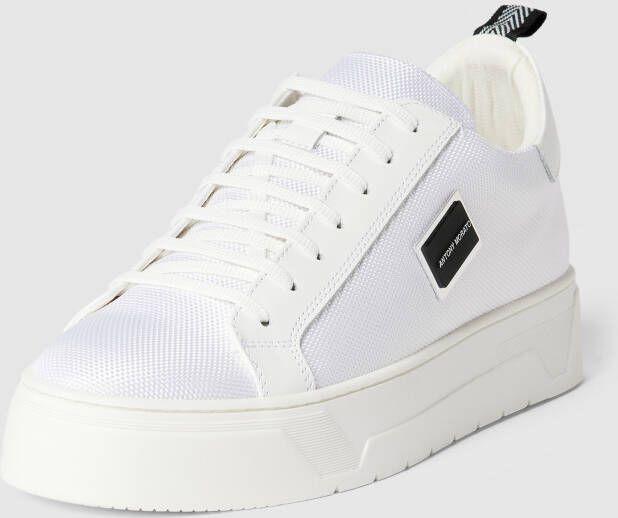 Antony Morato Sneakers met labeldetails model 'PLAKETTE'