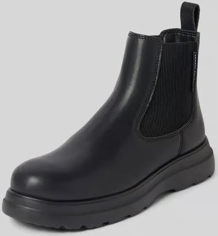 Armani Exchange chelsea boots van leermix model 'LEA'