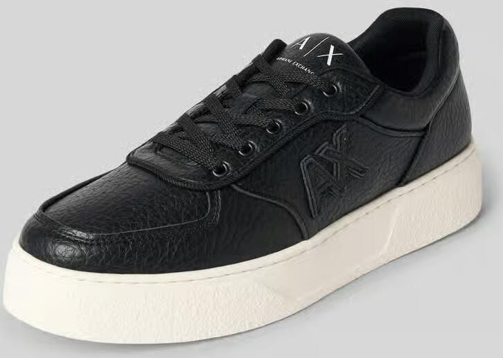 Armani Exchange Sneakers in leerlook model 'Maxi'