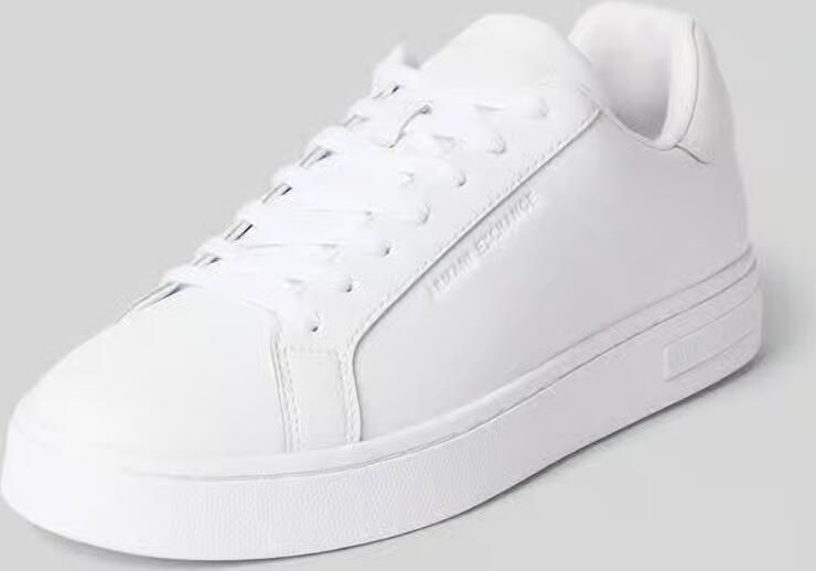Armani Exchange Witte Sneakers Moderne Minimalistische Stijl White Heren - Foto 9