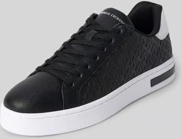 Armani Exchange Heren Schoenen Herfst Winter Collectie Polyester Black - Foto 6