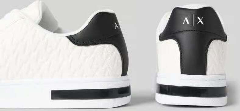 Armani Exchange Heren Schoenen Herfst Winter Collectie Polyester White Heren - Foto 11