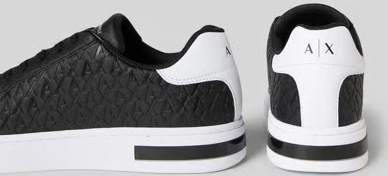 Armani Exchange Heren Schoenen Herfst Winter Collectie Polyester Black Heren - Foto 7