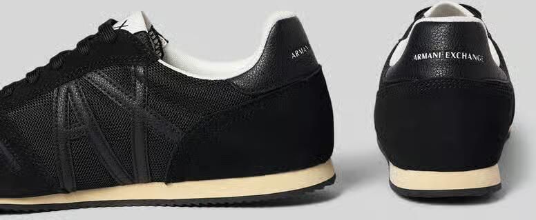 Armani Exchange Sneakers met vetersluiting model 'TRIP' - Foto 2