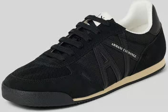Armani Exchange Sneakers met vetersluiting model 'TRIP' - Foto 8