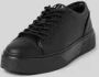 Armani Exchange Leren sneakers met plateauzool model 'Lace Up' - Thumbnail 3