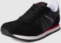 Armani Exchange Zwarte en witte hardloopschoenen Xux017 Xcc68 K489 Black Heren - Thumbnail 5