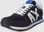 Armani Exchange Blauwe Marineblauwe Hardloopschoenen Xux017 Xcc68 K487 Blue Heren - Thumbnail 5