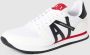 Armani Exchange Heren Sneakers Micro Suede White Heren - Thumbnail 13