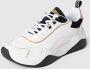 Emporio Armani Sneakers met contrastprofielen White Dames - Thumbnail 3