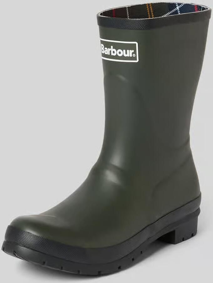 Barbour boots met labeldetail model 'Banbury Mid Welly'