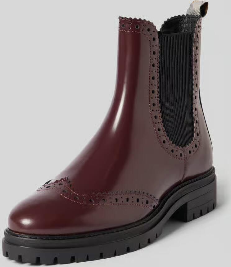Barbour chelsea boots van echt leer model 'FAWNE'