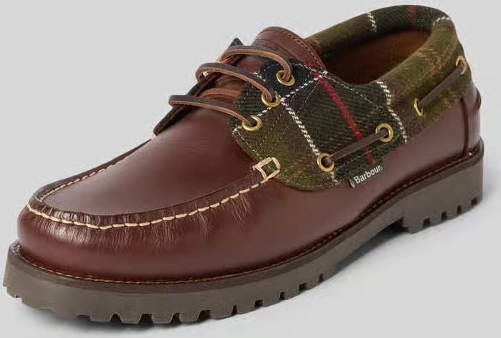 Barbour Veterschoenen van echt rundleer model 'Deck' - Foto 3