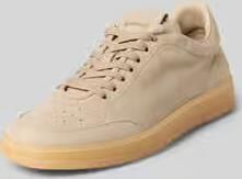 Barracuda Sneakers van echt leer met logodetail