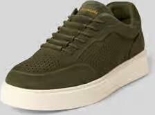 Barracuda Sneakers van echt leer met logodetail