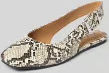 Bianco Ballerina met open hiel