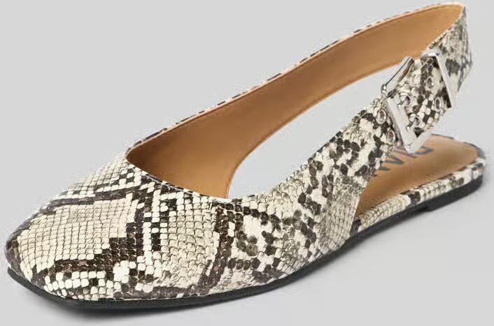 Bianco Ballerina met open hiel
