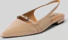 Bianco Ballerina met sleehak