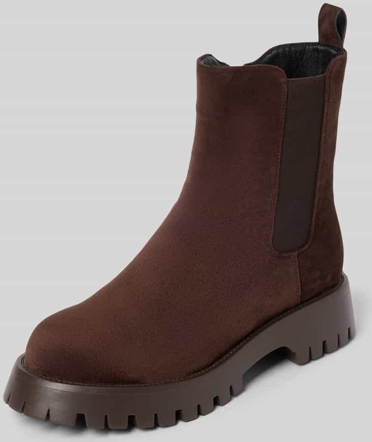 Bianco chelsea boots in wildleerlook