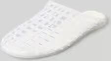 Bianco Clogs in semitransparant design