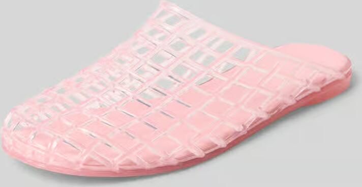 Bianco Clogs in semitransparant design