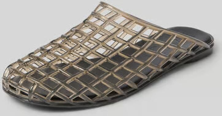 Bianco Clogs in semitransparant design