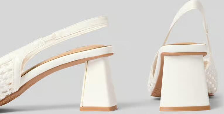 Bianco Pumps in semi-transparant design model 'MARALYN' - Foto 2