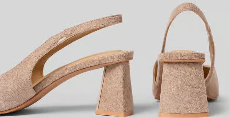 Bianco Pumps met blokhak - Foto 2