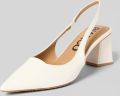 Bianco Pumps met blokhak - Offwhite