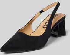 Bianco Pumps met open hiel