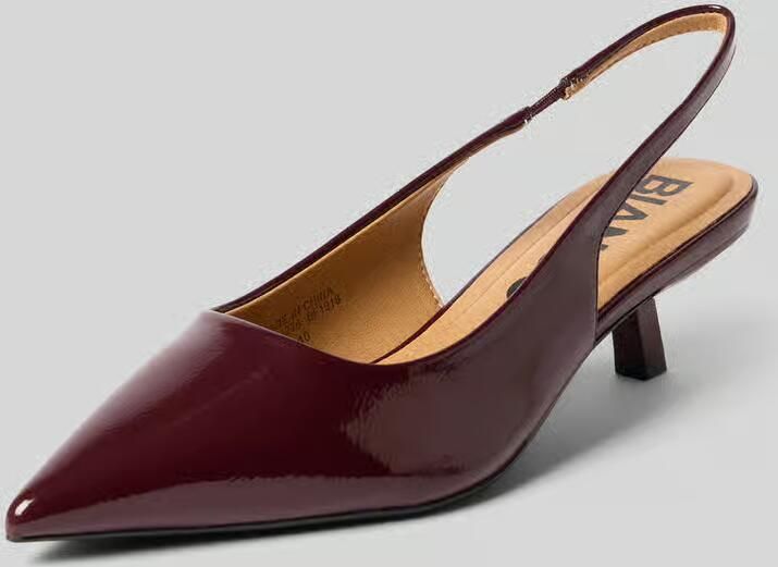Bianco Pumps met open hiel